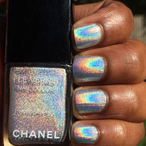 chanel holographic nail polish|chanel holographic nail polish lemming.